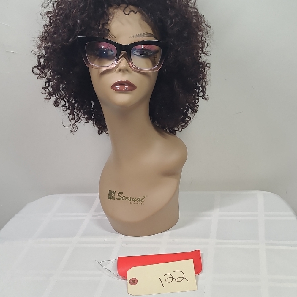 Stylish Black And Pink Glasses